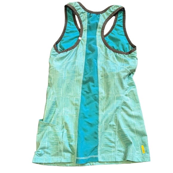 LOLE Activewear Teal Tank Top with Built in Bra size XS - Picture 2 of 12